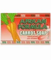 African Formula Carrot Soap Exfoliating with Vitamin A